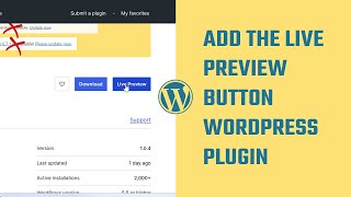 How to Add Live Preview on your WordPress Plugin?