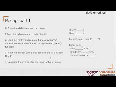 ds4biomed: Introduction to Data Science Fundamentals in R with Biomedical Applications Day 2