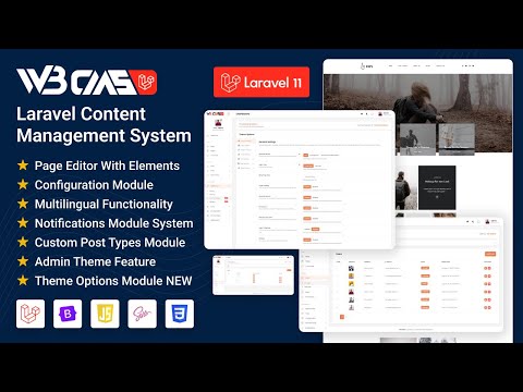 W3CMS-Laravel: The Future of Content Management Simplified #laravel  #contentmanagementsystem