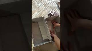 Organizing bedroom 🛏 #organized #getorganized #bedroomorganizers #enjoy #shopping