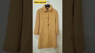 winter coats for ladies | Trench coats designs | Long coats for girls | Winter outfits ideas