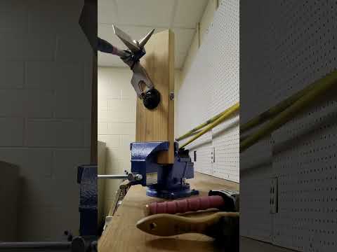 Door knob mechanism removal. Through the Lock.