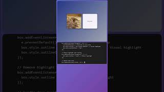 Learn Coding Shorts - How to Code Drag and Drop Code Website | Easy