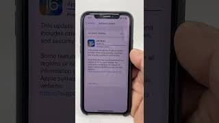 iPhone X is stuck on preparing update 16.4.1 #shorts #ytshorts