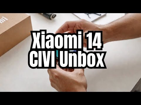Xiaomi 14 CIVI Unboxing  First look  | Price in India Review | Launch date   #techgadjets #unboxing
