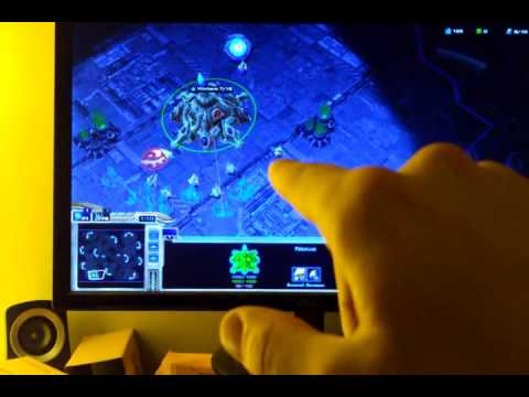 Gesture control for StarCraft 2