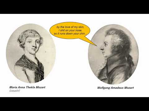 Mozart, the king of "Scat"