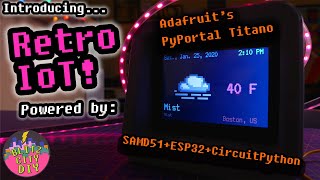 Retro Themed IoT Weather Display 🌦