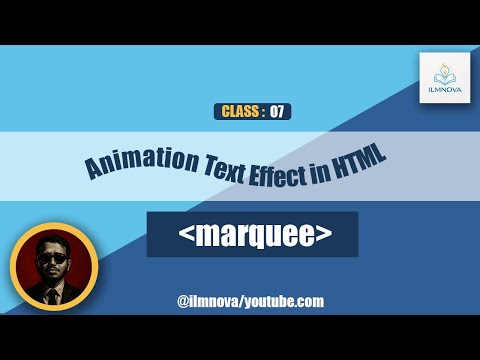 HTML Course For Beginners | Text Animation | Marquee Tag #html #animation #htmlcourse