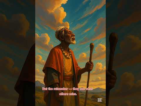 The Rainmaker Knows the Sky #AfricanWisdom #LeadershipRoots #Shorts #africanphilosophy
