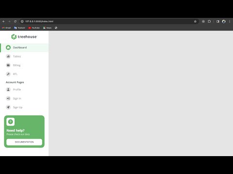 Treehouse Sidemenu