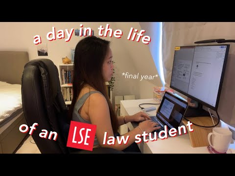 A DAY IN THE LIFE of an LSE Law Student *final year*
