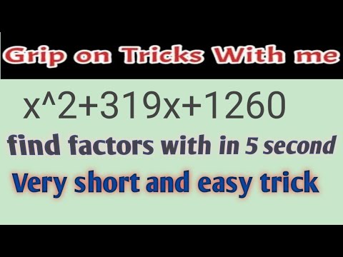 Factorization/find factors /quadratic equation/mathmatics in urdu/hindi #shorts#factors