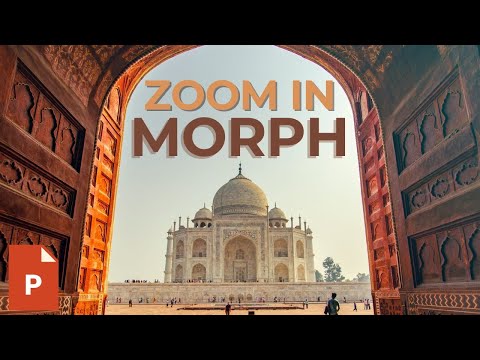Zoom In Effect PowerPoint - Morph