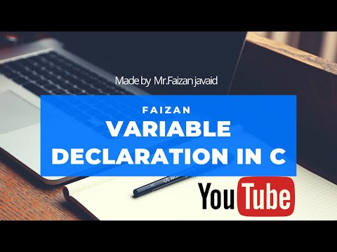 C Library  Variable DECLARATION IN C | Urdu/ Hindi