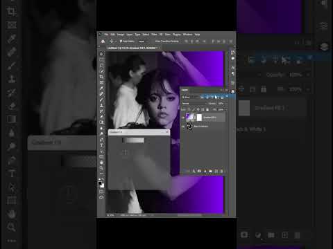 Dual Light Effect in Photoshop #shorts #photoshop