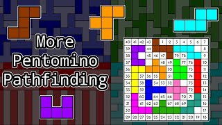 More Pentomino Pathfinding
