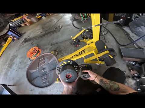 2014 Toyota Tundra Rear Brake Lathe Job
