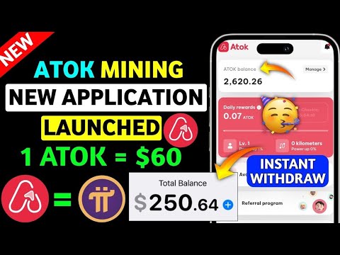 Atok New Earning App | Atok Airdrop New Mining App | Atok new earning app today