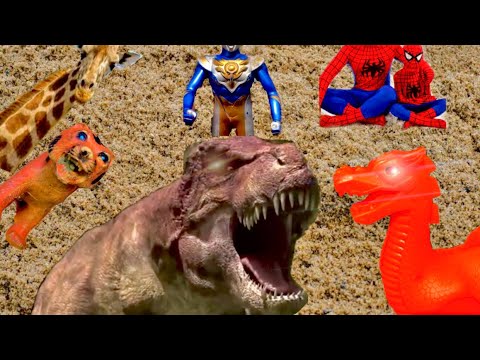 WOW !!! Hunt Dinosaurs & Dragon hidden in small river