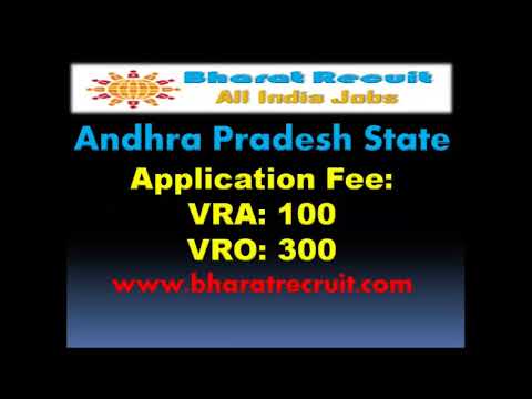 APPSC VRO VRA Notification 2017