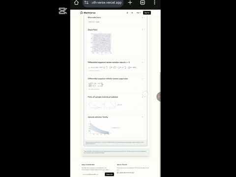 AI Math Assistant App