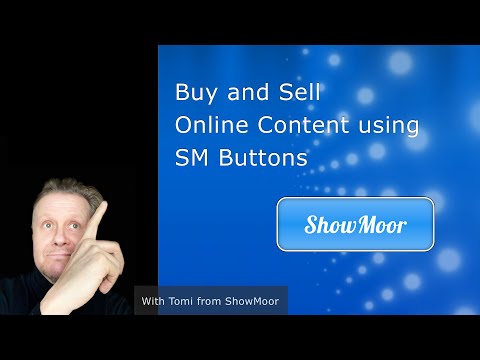 Buy and Sell Online Content using SM Buttons