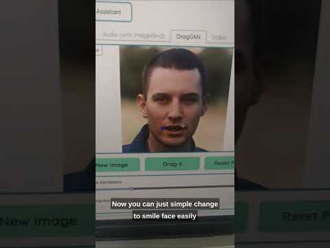 Next level AI photo editing #aiphotoshop #nextlevelediting #photomagic #draggan
