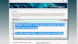Back Up your things in Cpanel