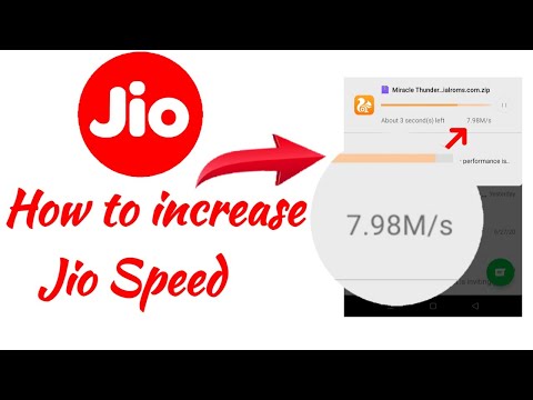 how to increase jio speed in low network area | jio speed kaise badhaye hindi | you can teach