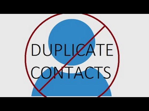Remove duplicate or double contacts from android_100% working