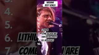 Nirvana Best Songs Ranked #nirvana #kurtcobain #rockmusic #grunge
