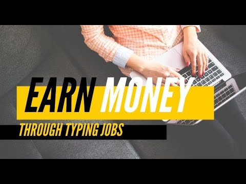 EARN $720 A DAY DOING TYPING JOBS