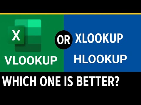 VLOOKUP vs HLOOKUP vs XLOOKUP in Excel | Complete Guide for Beginners (2025)