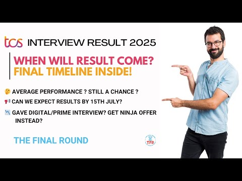 TCS Interview Results Update 2025 | Final Result Date Explained | Answered All Your Doubts!