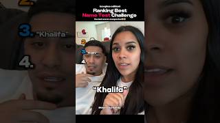 Ranking Best Name Test Challenge (couples edition)