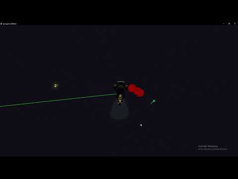 SpaceShip maneuverability test Godot is FLAWLESS