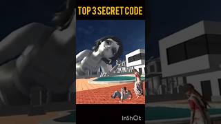 top 3 SECRET CODE Indian bike driving 3d story #indianbikesdriving3d #automobile #shorts