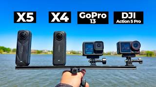 Insta360 X5 vs. X4 vs. GoPro 13 vs. DJI Action 5 Pro