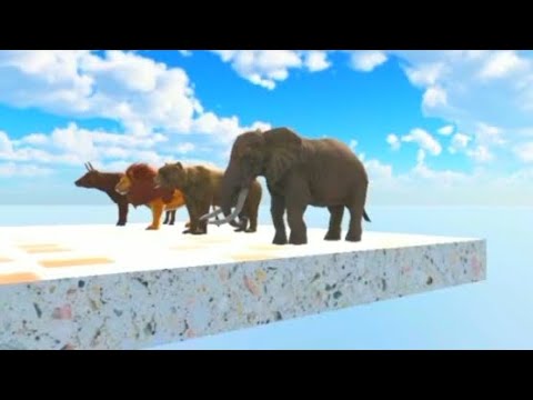 A Very Tough Challenge For The    Elephant 🐘  | Animals Crossing