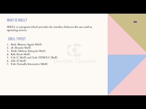 33 - Welcome to shell in Linux