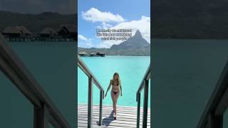 How much Bora Bora ACTUALLY costs 👀 🏝️  #borabora #frenchpolynesia #tahiti