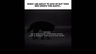 Subscribe to improve🦾#WolfMentality#AlphaMindset#SavageNotSorry#LoneWolfVibes#BeFearedNotUsed