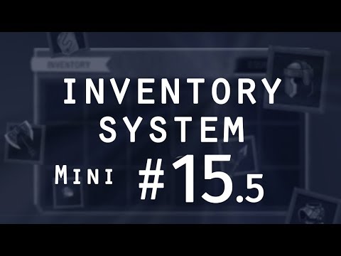 More Improvements and Fixes - Items & Inventory in Unity (pt.15.5) (Mini)
