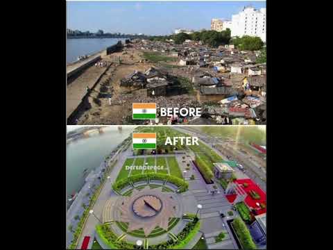 Transformation of Sabarmati riverfront, Ahmedabad, Gujarat