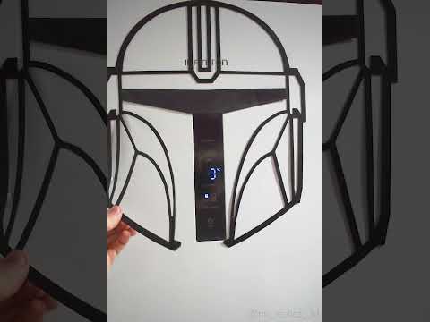 The Mandalorian on my fridge.