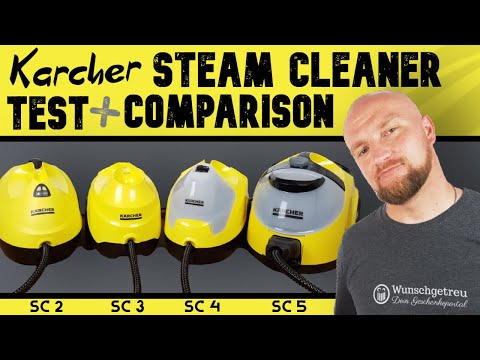 Karcher Steam Cleaner Comparison 2024 ► SC2 vs SC3 vs SC4 vs SC5 ✅ Reviews "Made in Germany"
