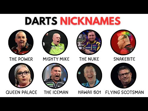 Every Darts Nickname Explained In 12 Minutes
