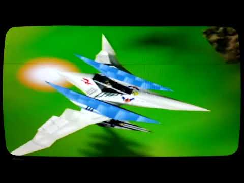 Lylat Wars officially captured on a CRT and Nintendo 64