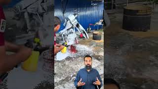 Unique Bike Wash Idea For My Millionaires #AZADCHAIWALA #business #ideas #trending